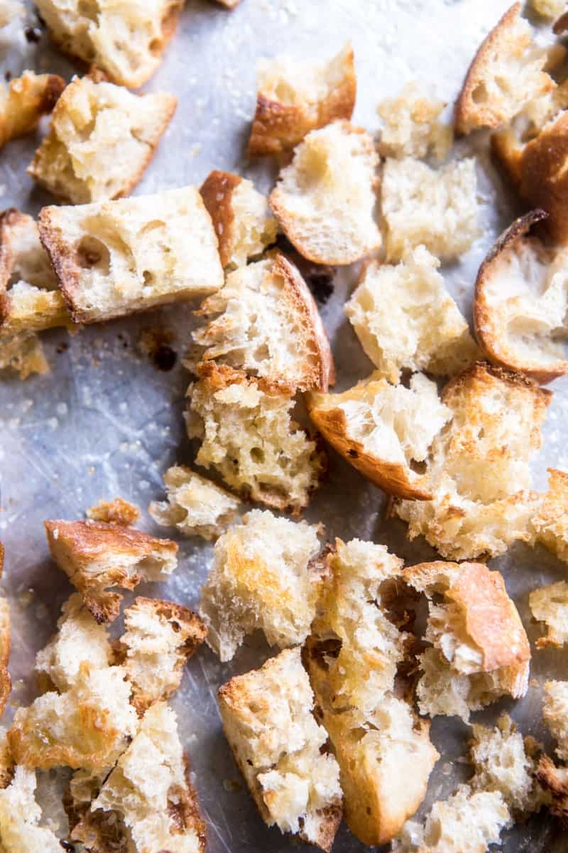 Tuscan Summer Stone Fruit, Tomato, and Burrata Panzanella Salad | halfbakedharvest.com @hbharvest