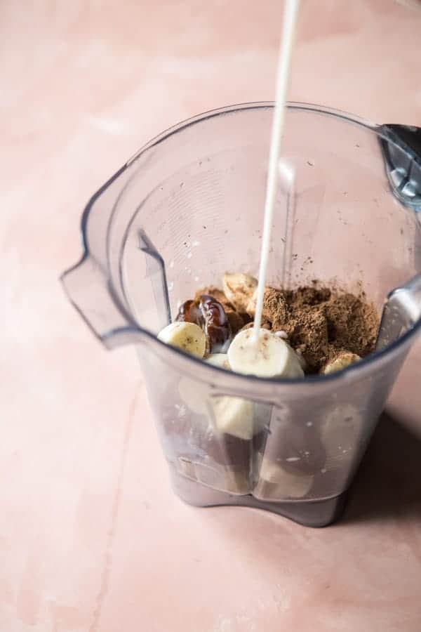 6 Ingredient Chocolate Coffee Nice Cream | halfbakedharvest.com @hbharvest