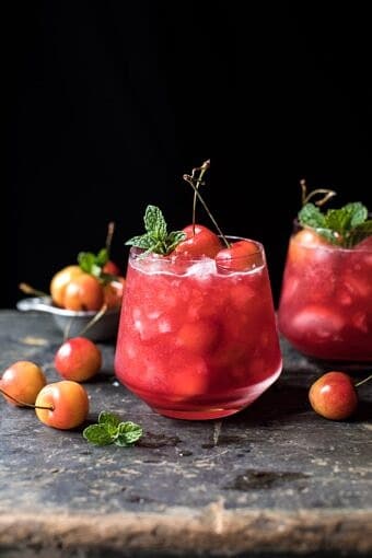 Bourbon Cherry Old Fashioned | halfbakedharvest.com @hbharvest