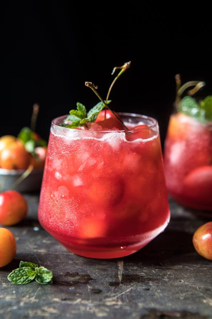 Bourbon Cherry Old Fashioned | halfbakedharvest.com @hbharvest