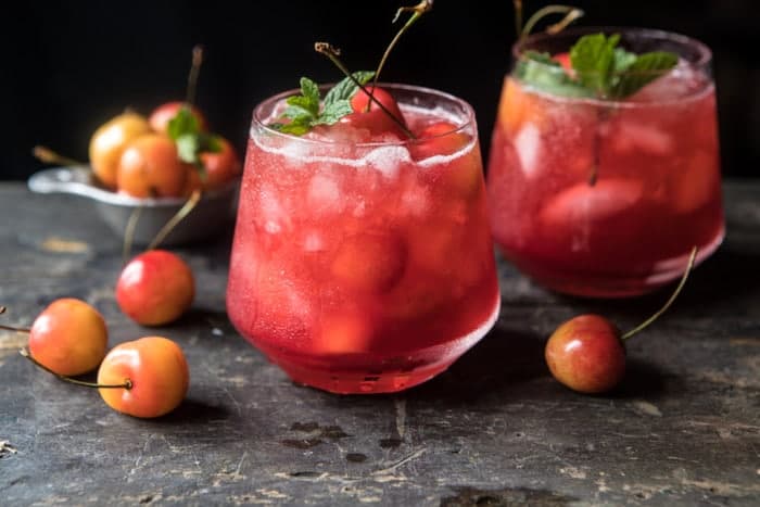 Bourbon Cherry Old Fashioned | halfbakedharvest.com @hbharvest