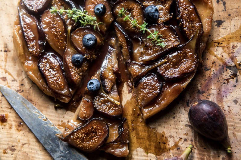 Maple Fig Tarte Tatin | halfbakedharvest.com @hbharvest