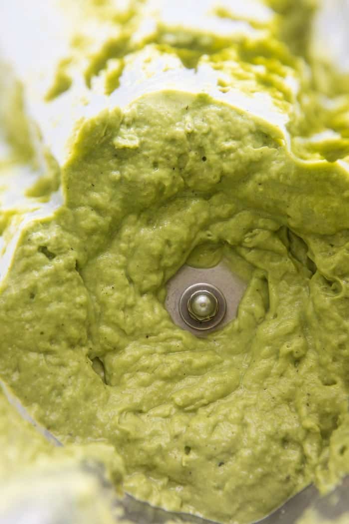 Avocado Zucchini Carbonara Pasta | halfbakedharvest.com @hbharvest