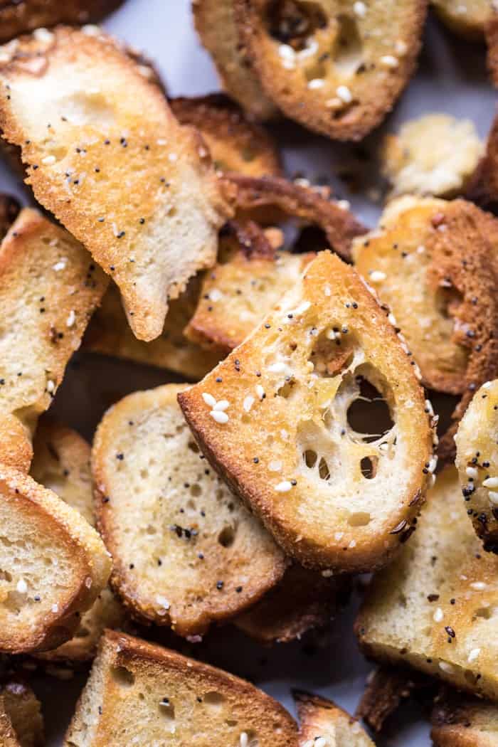 Sneaky Zucchini Mac and Cheese with Everything Bagel Chip Crumbs | halfbakedharvest.com @hbharvest