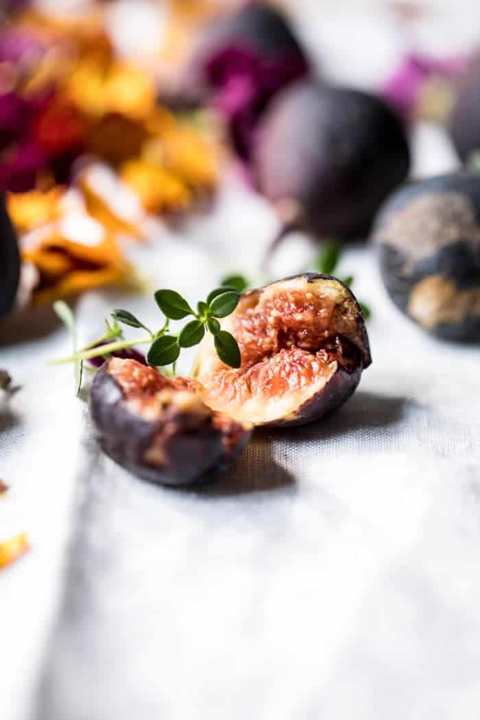 Fig Honey Thyme Prosecco Smash | halfbakedharvest.com @hbharvest