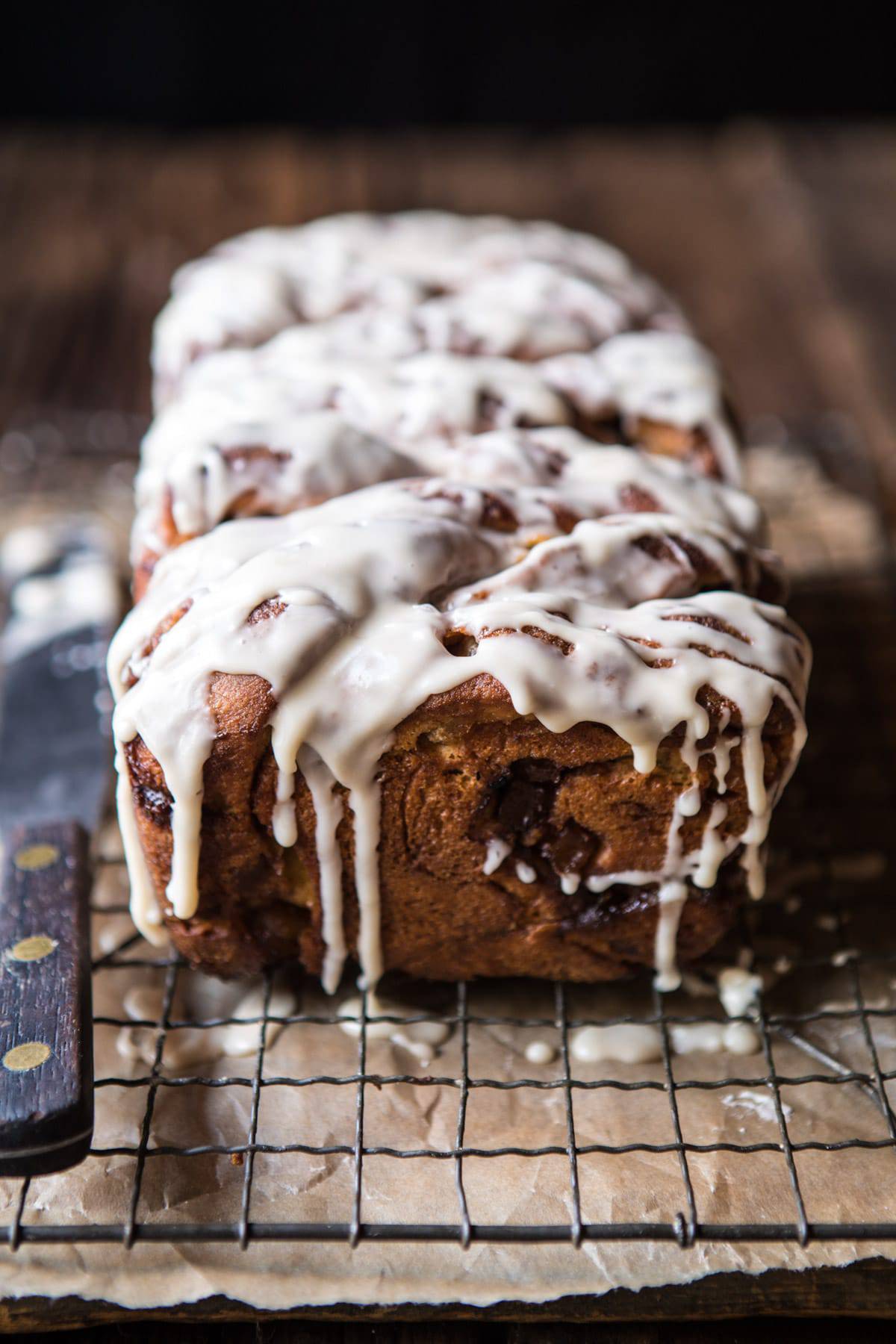 Maple Glazed Apple Pull-Apart Bread | halfbakedharvest.com @hbharvest