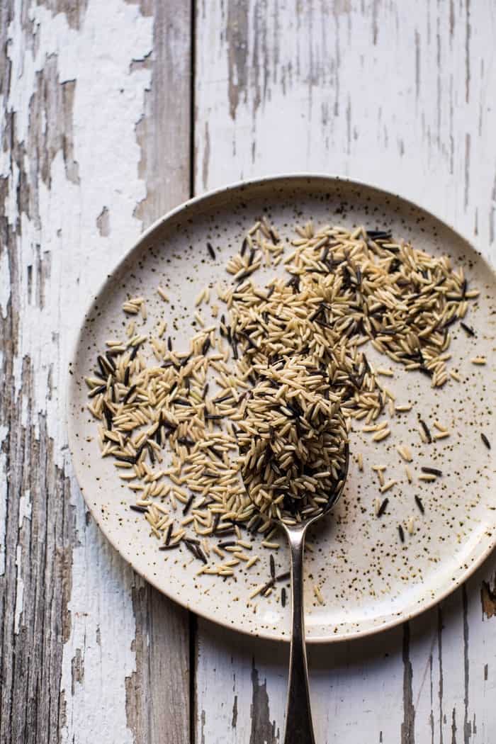 One Pan Autumn Chicken and Wild Rice Casserole | halfbakedharvest.com @hbharvest