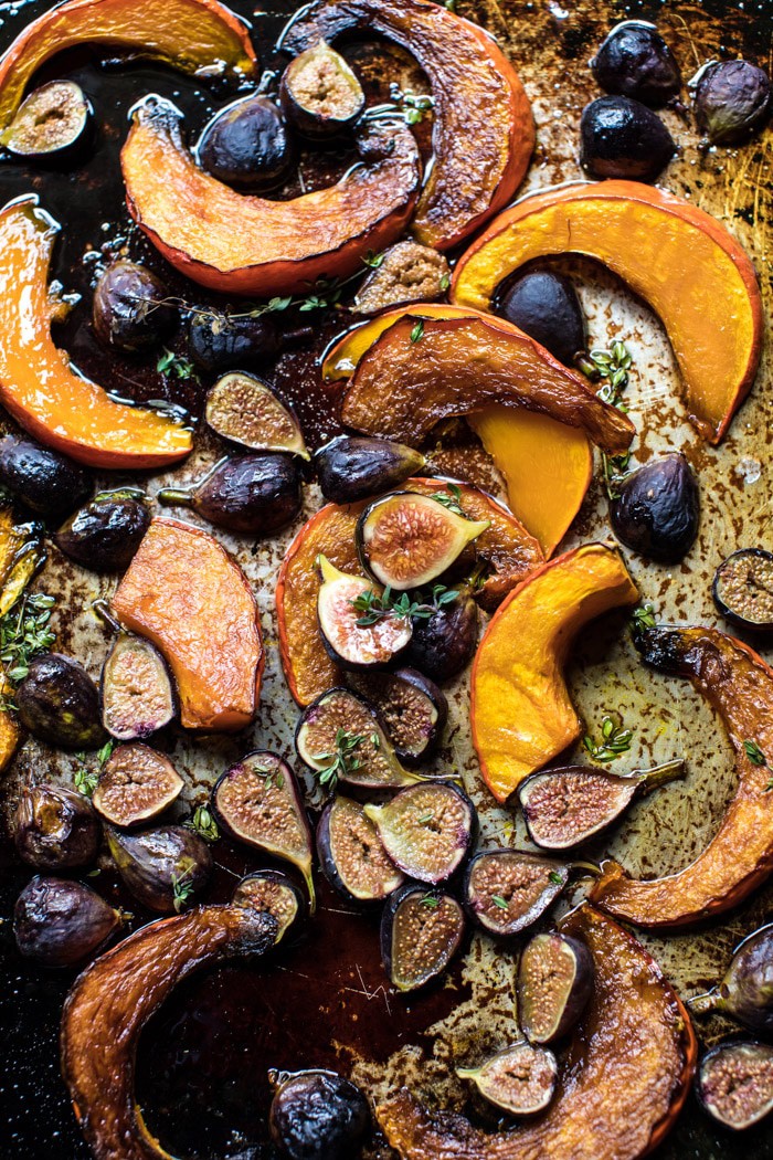 Roasted Squash, Caramelized Fig, and Feta Salad | halfbakedharvest.com @hbharvest