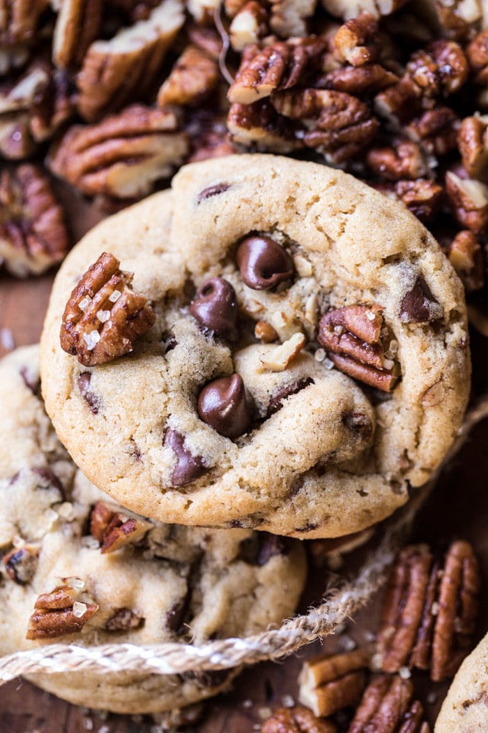 Browned Butter Pecan Chocolate Chip Cookies | halfbakedharvest.com @hbharvest