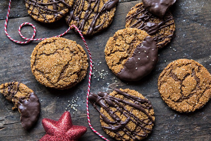 Chewy Chocolate Ginger Molasses Cookies | halfbakedharvest.com @hbharvest