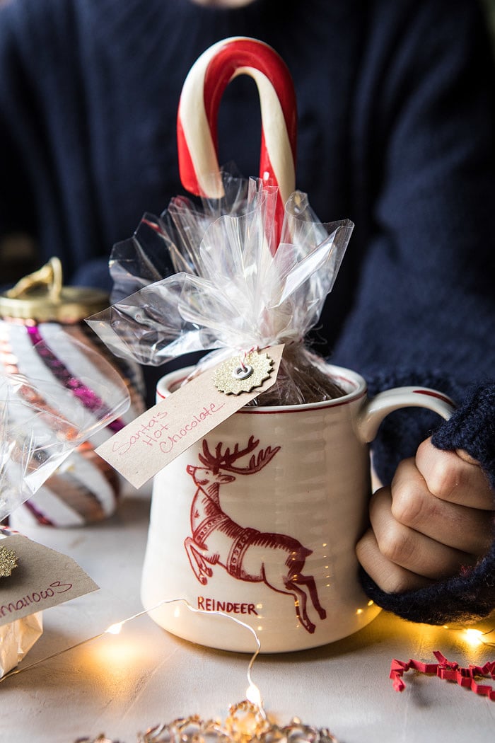 Santa's Hot Chocolate Cookbook Gift Box | halfbakedharvest.com @hbharvest