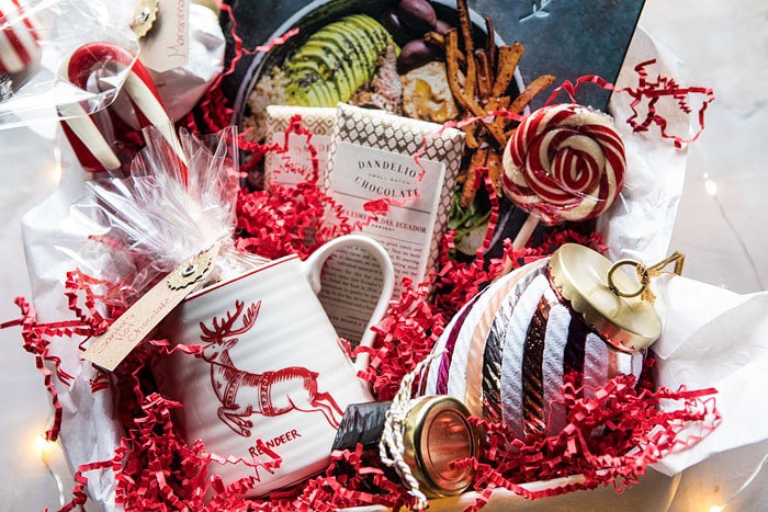 Santa's Hot Chocolate Cookbook Gift Box | halfbakedharvest.com @hbharvest