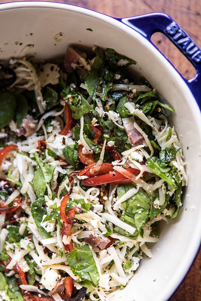 Spinach and Prosciutto Burrata Calzone | halfbakedharvest.com @hbharvest