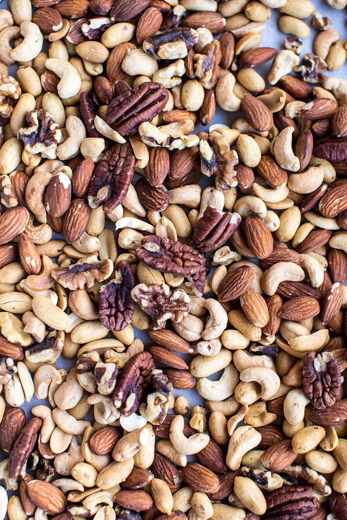Sweet 'n' Savory Roasted Nuts and Pretzels | halfbakedharvest.com @hbharvest