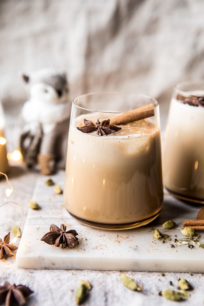 Vanilla Chai Tea White Russian | halfbakedharvest.com @hbharvest