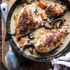 Easy Chicken Coq au Riesling | halfbakedharvest.com @hbharvest