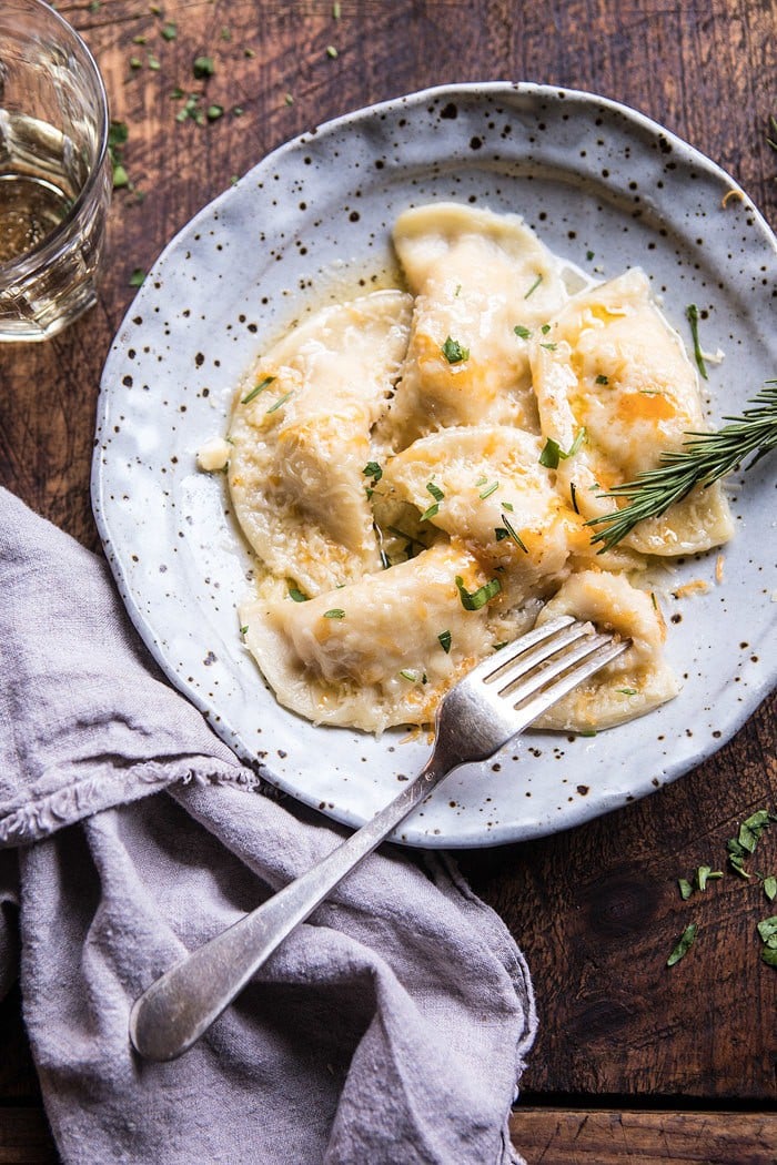 Homemade Cheddar Pierogies | halfbakedharvest.com @hbharvest