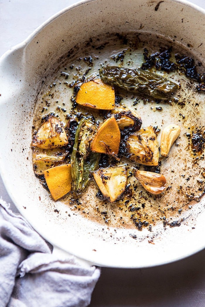 Roasted Lemon Spinach and Artichoke Dip | halfbakedharvest.com @hbharvest