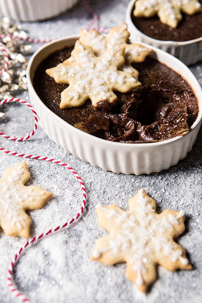 Sugar Cookie Chocolate Creme Brulee | halfbakedharvest.com @hbharvest