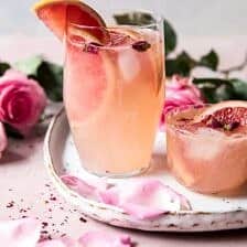 Rose and Ginger Paloma | halfbakedharvest.com #valentinesday #drink #cocktail #recipes