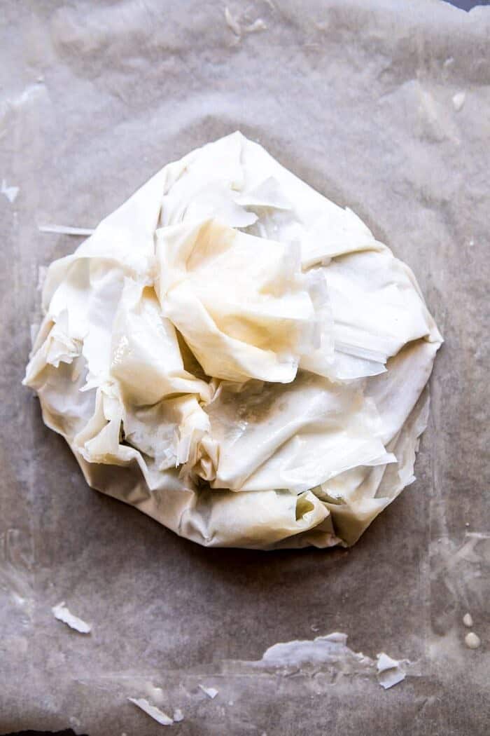 Greek Spinach and Feta Pie (Spanakopita) | halfbakedharvest.com #greek #easter #spring #spinach