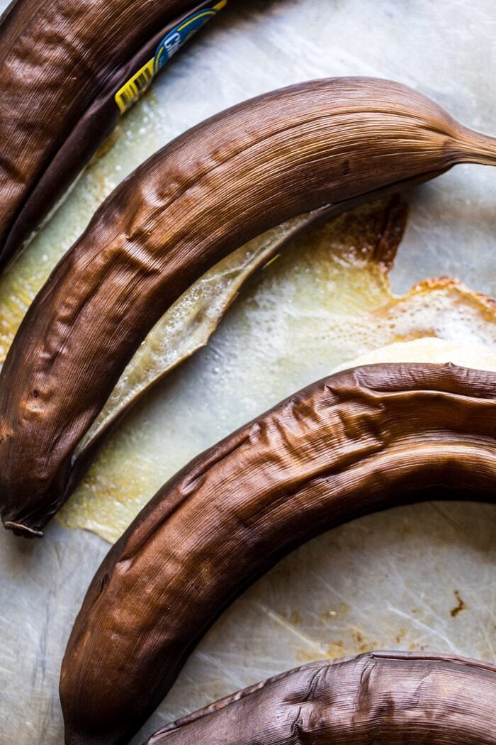 Coconut Banana Cake with Chocolate Frosting | halfbakedharvest.com #Easter #cake #chocolate #spring