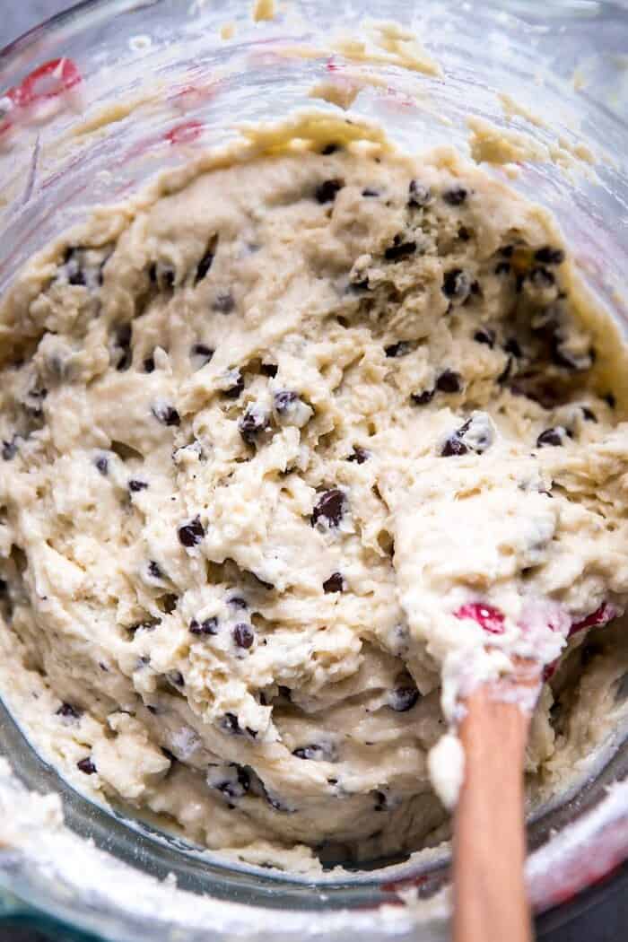 Better Than the Bakery Chocolate Chip Coffee Cake Muffins | halfbakedharvest.com #breakfast #brunch #chocolate