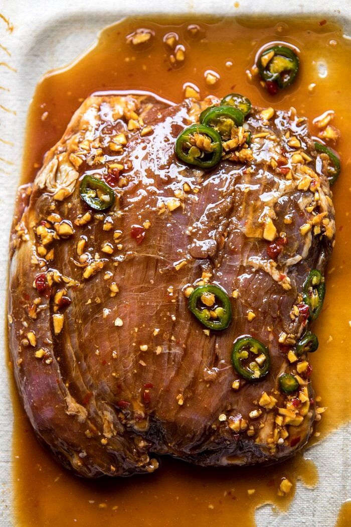 Thai Basil Steak Sandwich | halfbakedharvest.com #Thai #recipes #easy