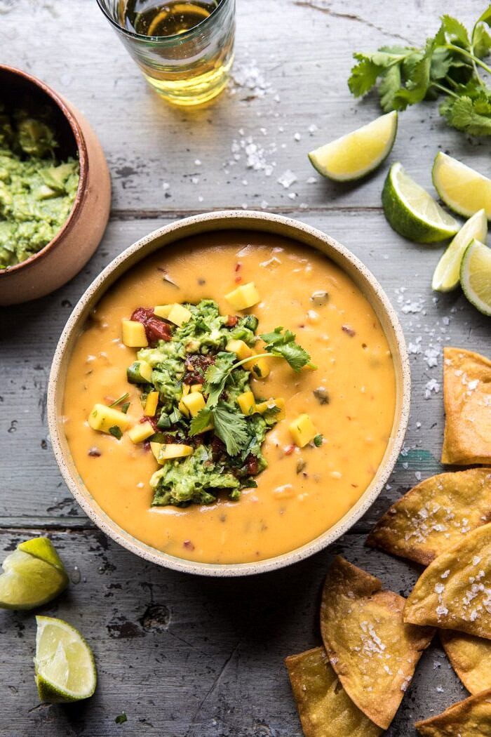 The Best Jalapeno Queso | halfbakedharvest.com #Mexican #cheese #cincodemayo