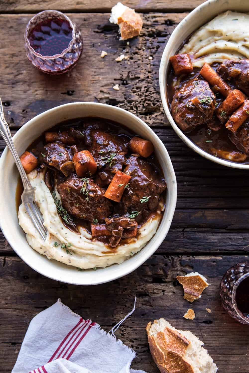 Healthier Instant Pot Coq au Vin | halfbakedharvest.com #instantpot #slowcooker #quick #easy #healthy #fallrecipes #sundaydinner
