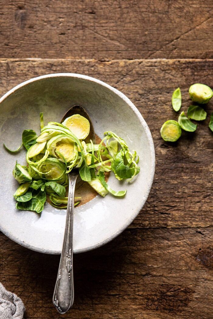 Instant Pot Irish Cheddar Bacon Mac and Cheese | halfbakedharvest.com #instantpot #macandcheese #easyrecipes #pasta #Irish raw brussels sprouts Instant Pot Irish Cheddar Bacon Mac and Cheese