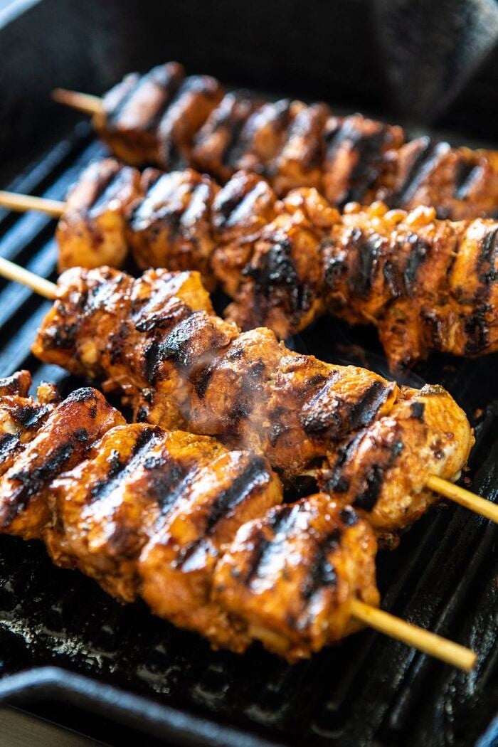 Greek Lemon Chicken Bowls with Sizzled Mint Goddess Sauce | halfbakedharvest.com #chicken #grilled #healthyrecipes #easyrecipes
