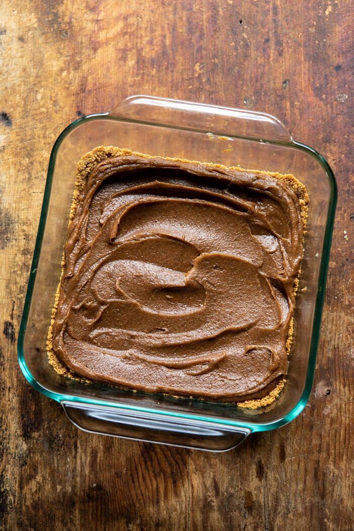 overhead photo of date caramel 