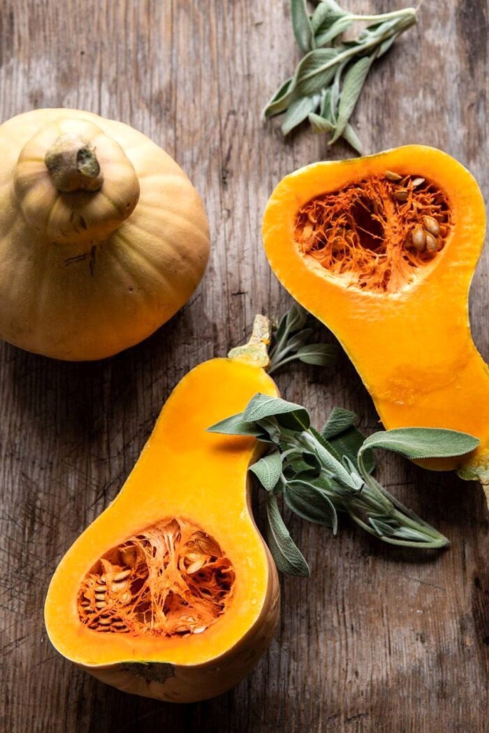 raw butternut squash