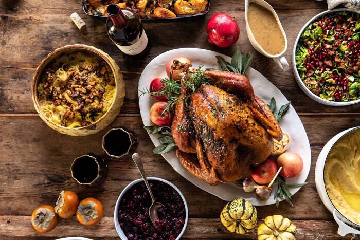 Our 2019 Thanksgiving Menu and Guide | halfbakedharvest.com #thanksgiving #thanksgivingmenu #holiday horizontal photo of Our 2019 Thanksgiving Menu and Guide