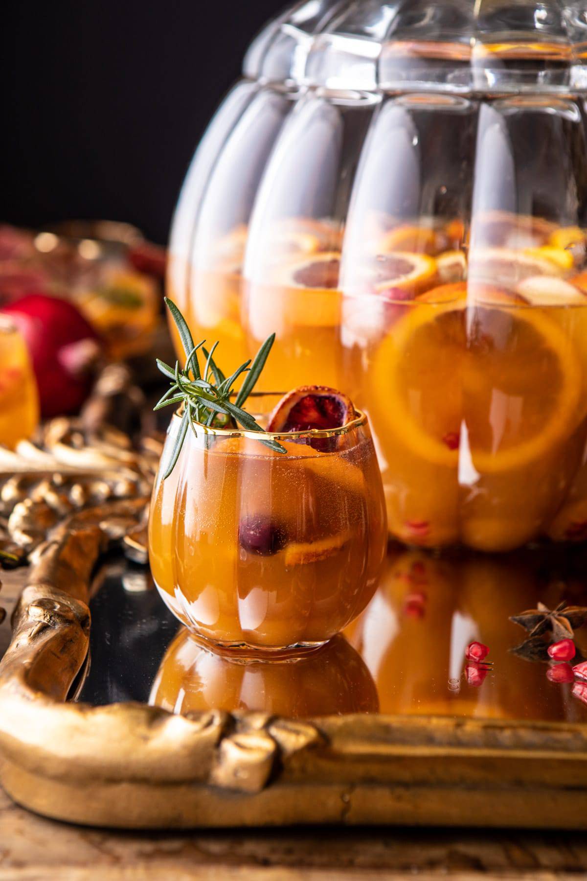 Thanksgiving Sangria | halfbakedharvest.com #thanksgiving #sangria #holiday