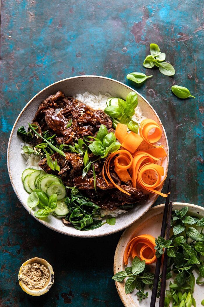 Korean beef with yum yum sauce | halfbakedharvest.com Korean beef with yum yum sauce | halfbakedharvest.com