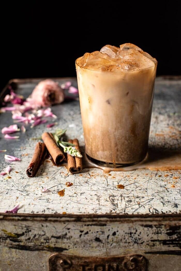 side angled close up photo of Dirty Horchata