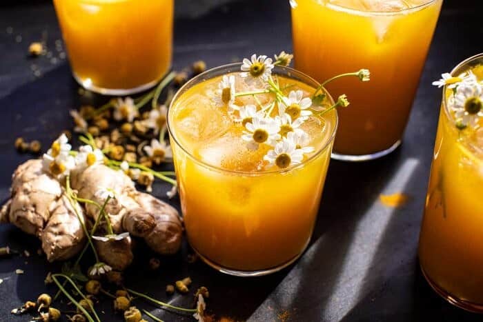 side angled horizontal photo Fiery Golden Mango Tonic 