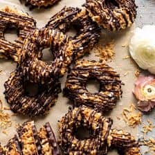 Healthyish Homemade Samoas Cookies | halfbakedharvest.com
