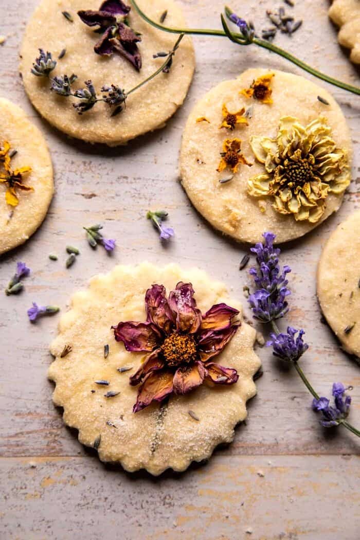 Lavender Lemon Sugar Cookies | halfbakedharvest.com
