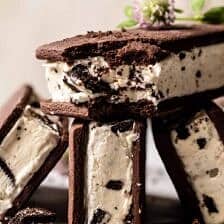 Malted Milk Cookies n’ Cream Ice Cream Sandwiches | halfbakedharvest.com