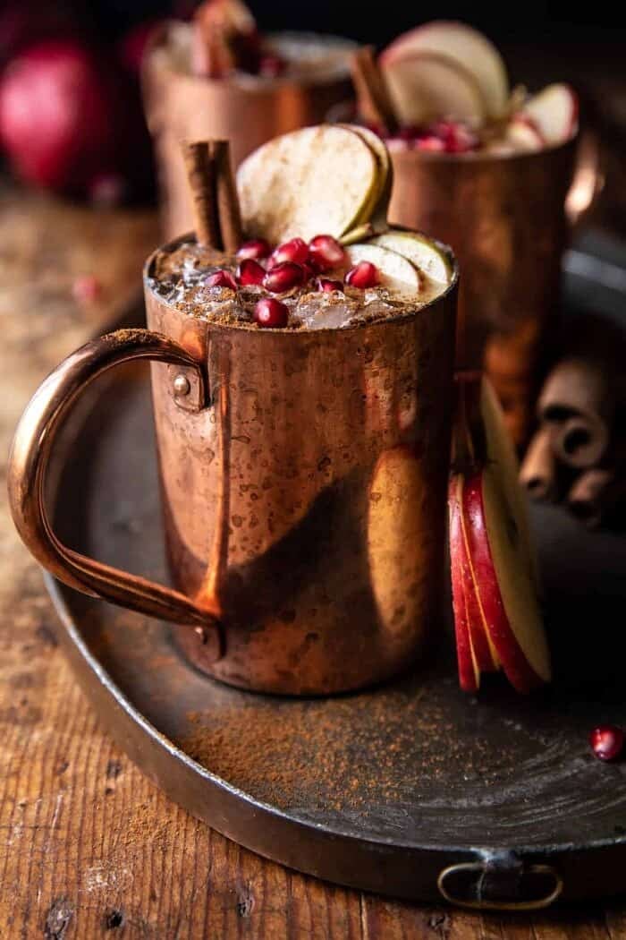Ginger Apple Moscow Mule | halfbakedharvest.com