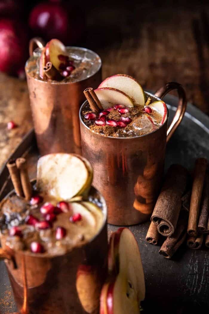 Ginger Apple Moscow Mule | halfbakedharvest.com