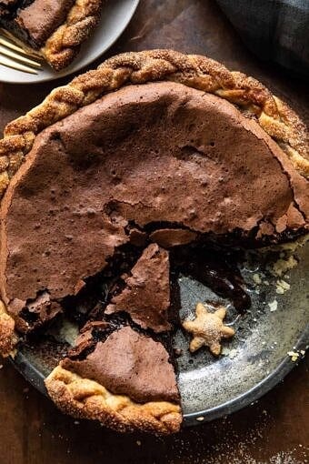 Molten Chocolate Crackle Pie | halfbakedharvest.com