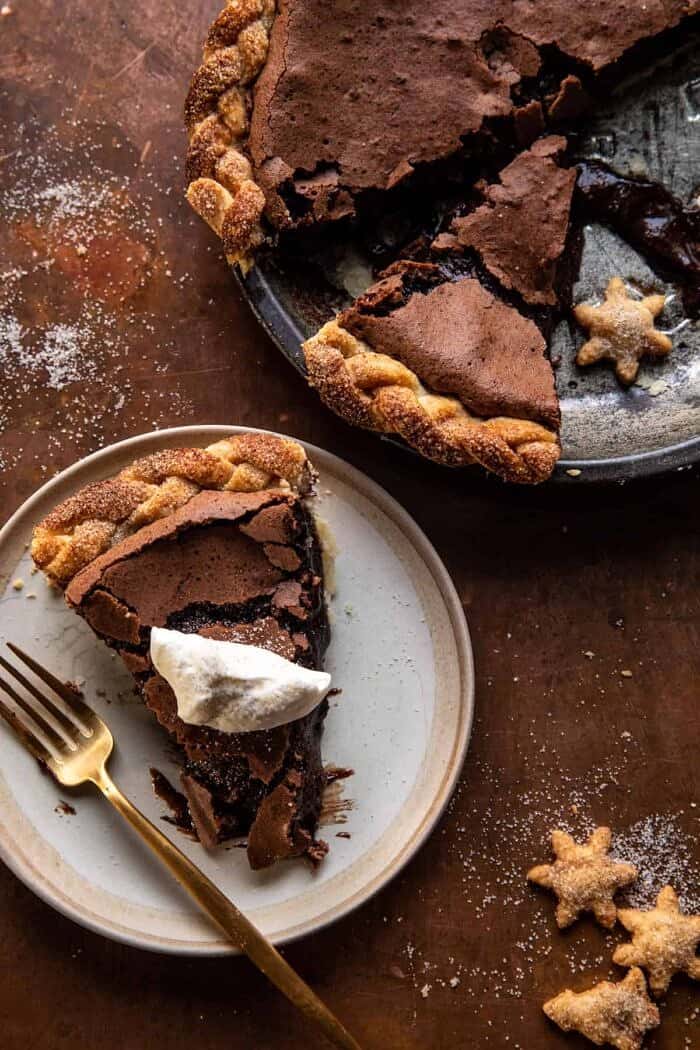 Molten Chocolate Crackle Pie | halfbakedharvest.com