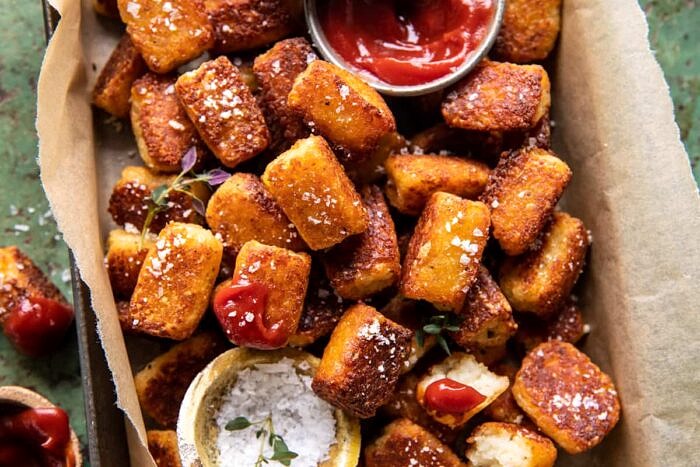 Crispy Baked Parmesan Tater Tots | halfbakedharvest.com