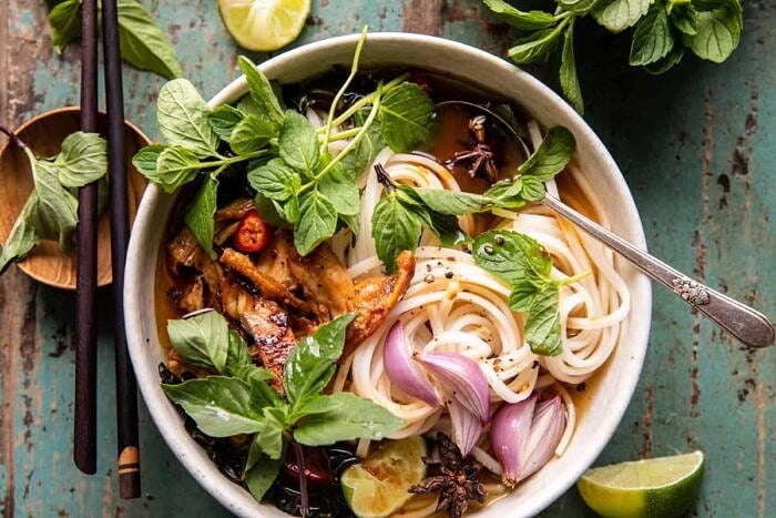 Weeknight Ginger Chicken Pho | halfbakedharvest.com
