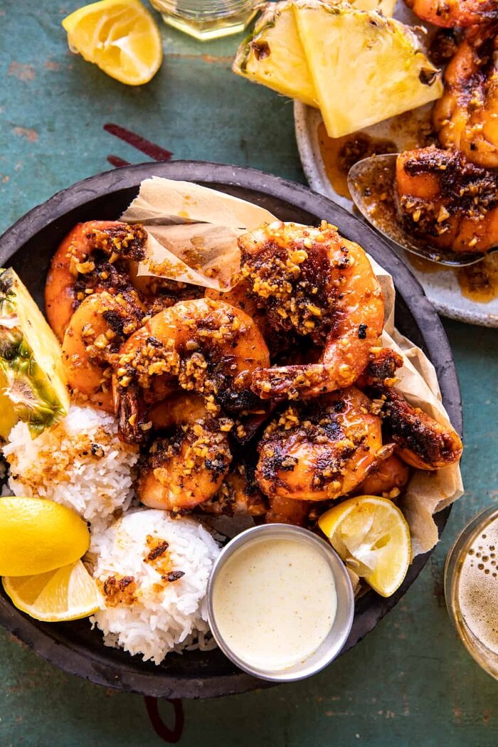 Lemon Garlic Butter Shrimp Special | halfbakedharvest.com
