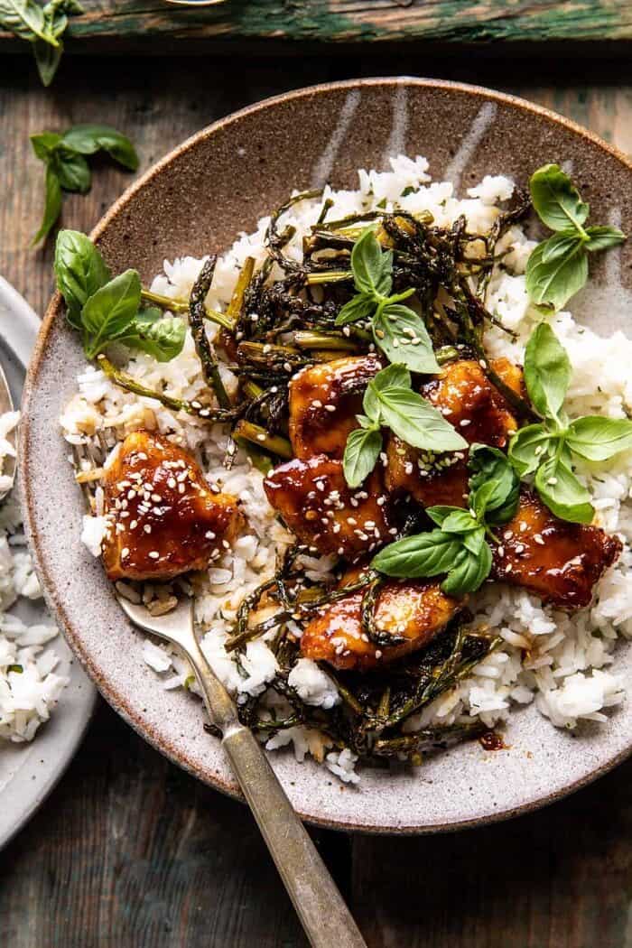 Sheet Pan 30 Minute Sticky Apricot Chicken | halfbakedharvest.com Sheet Pan 30 Minute Sticky Apricot Chicken